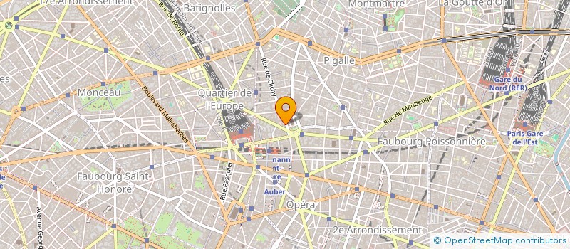 localisation de l'entreprise NDC PROD  PARIS