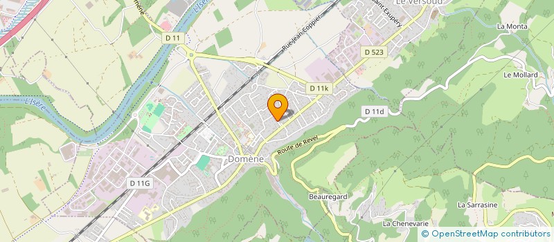 localisation de l'entreprise NDCA  DOMENE