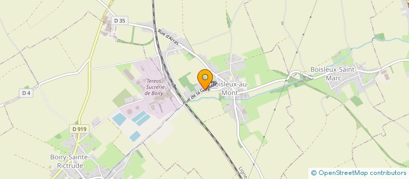 localisation de l'entreprise NDCD  BOISLEUX-AU-MONT