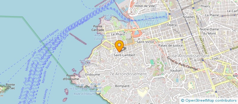 localisation de l'entreprise NDCR à MARSEILLE