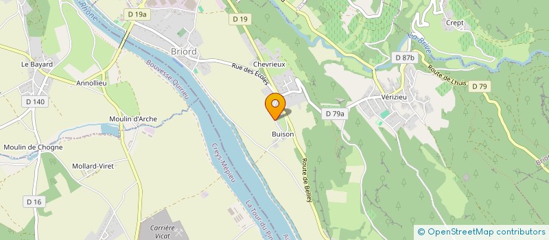 localisation de l'entreprise NDCUISINES à BRIORD