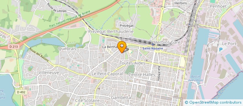 localisation de l'entreprise NDD CONSULTING  SAINT-NAZAIRE