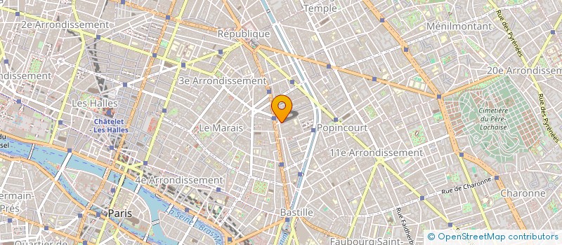 localisation de l'entreprise NDE  PARIS