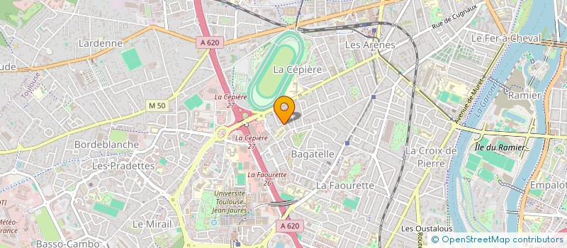 localisation de l'entreprise NDEDI à TOULOUSE