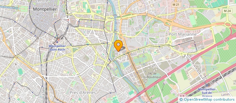 localisation de l'entreprise NDENGUE-JOLY à MONTPELLIER