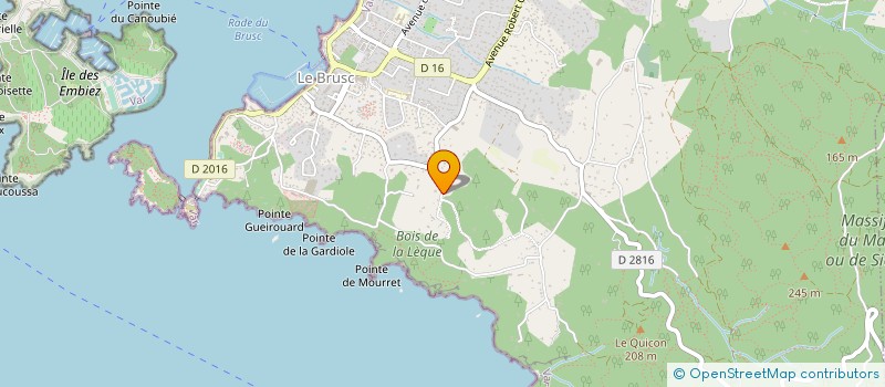 localisation de l'entreprise NDERMO à BORGO