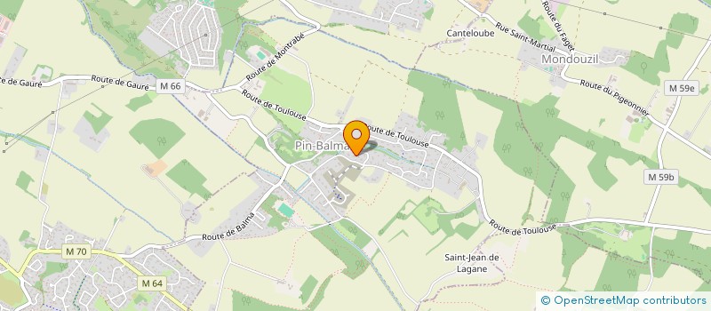 localisation de l'entreprise NDF COLOMIERS à PIN-BALMA