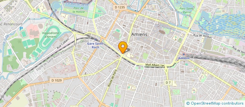 localisation de l'entreprise NDF DEMENAGEMENTS à AMIENS