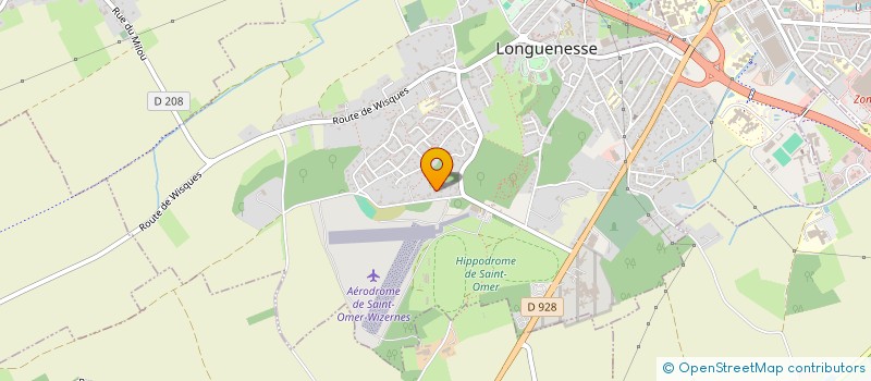 localisation de l'entreprise NDF DISTRIBUTION  LONGUENESSE