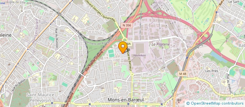 localisation de l'entreprise NDF INVEST 2  MONS-EN-BARUL