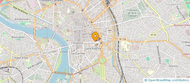 localisation de l'entreprise NDF TOULOUSE à TOULOUSE