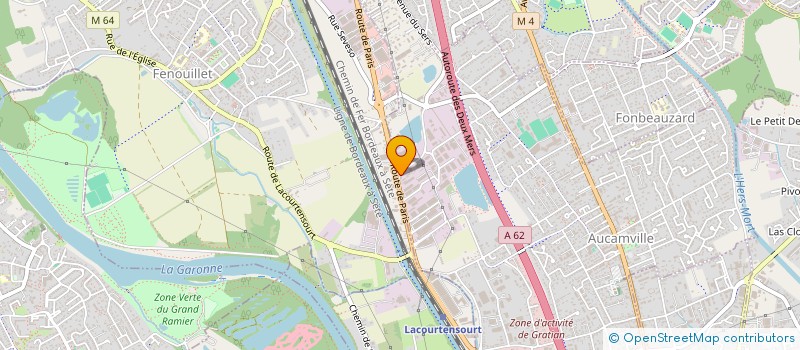 localisation de l'entreprise NDF TRAVAUX à AUCAMVILLE