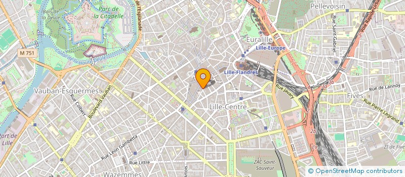 localisation de l'entreprise NDFI REGROUPEMENT à LILLE