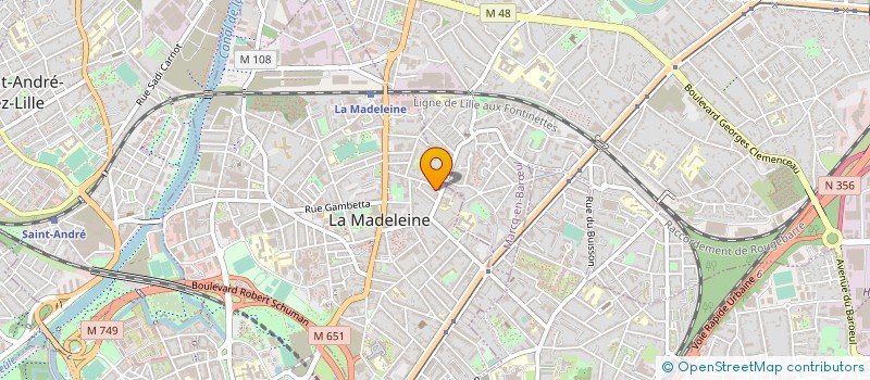 localisation de l'entreprise NDG CONSULTING à LA MADELEINE
