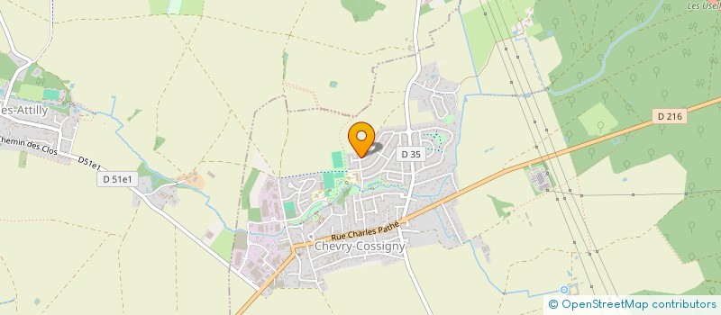 localisation de l'entreprise NDG DISTRI  CHEVRY-COSSIGNY