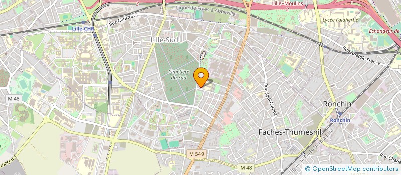 localisation de l'entreprise NDI NORD à LILLE