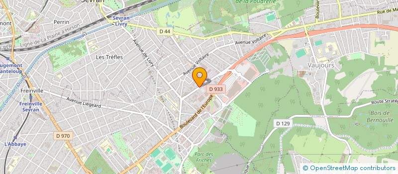 localisation de l'entreprise NDIAYE à LIVRY-GARGAN