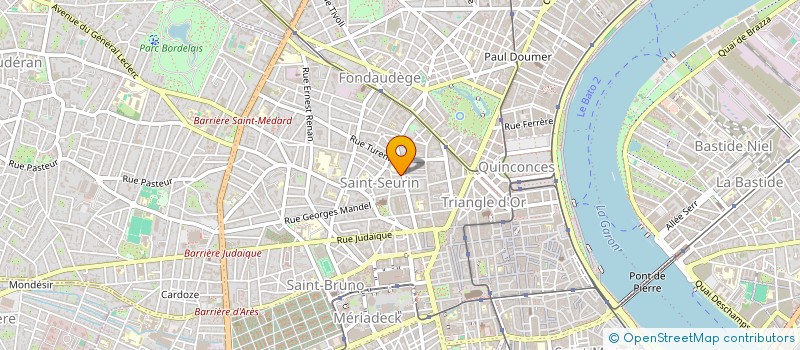 localisation de l'entreprise NDIAYE DAROU SALAM  BORDEAUX