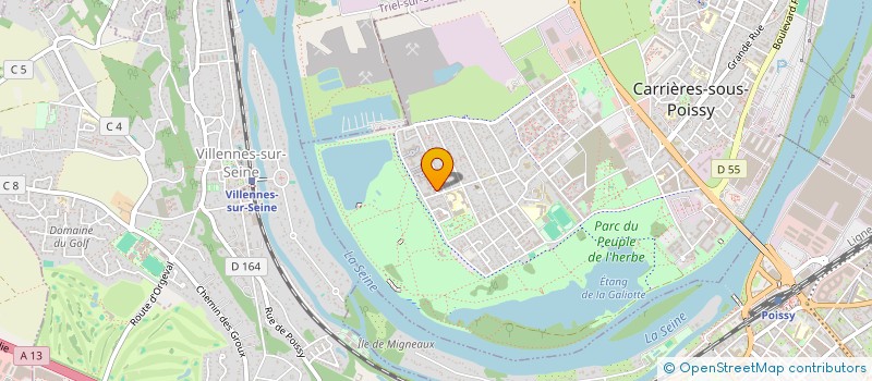 localisation de l'entreprise NDIAYECO  CARRIERES-SOUS-POISSY