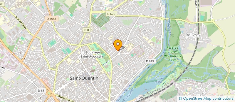 localisation de l'entreprise NDIEFI à SAINT-QUENTIN