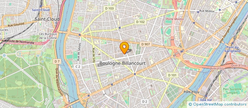 localisation de l'entreprise NDIGITAL  BOULOGNE-BILLANCOURT