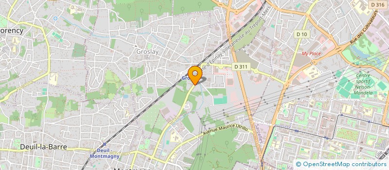 localisation de l'entreprise NDIOBA  GROSLAY