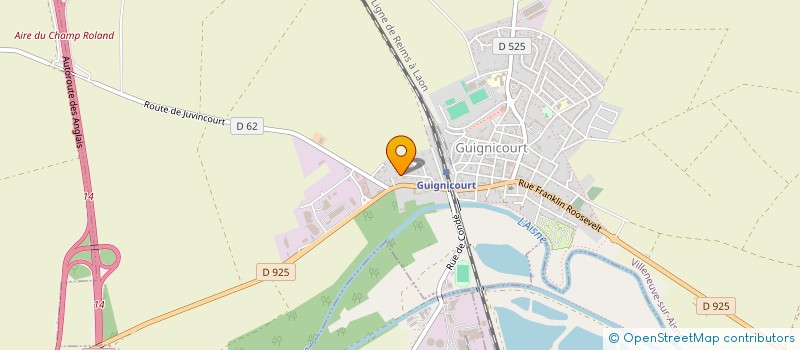localisation de l'entreprise NDIONE à VILLENEUVE-SUR-AISNE