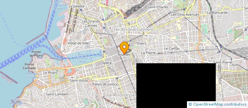 localisation de l'entreprise NDJEULA AFRIC à MARSEILLE