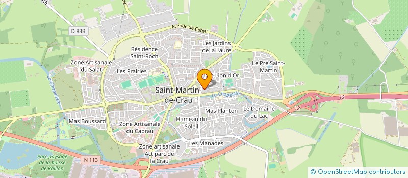 localisation de l'entreprise NDJM à SAINT-MARTIN-DE-CRAU