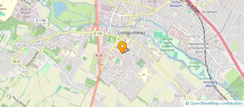 localisation de l'entreprise NDJOCK-BAYA à LONGJUMEAU