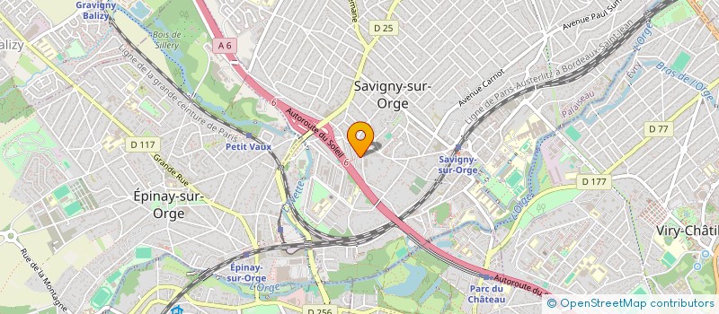 localisation de l'entreprise NDK CONSEILS à SAVIGNY-SUR-ORGE