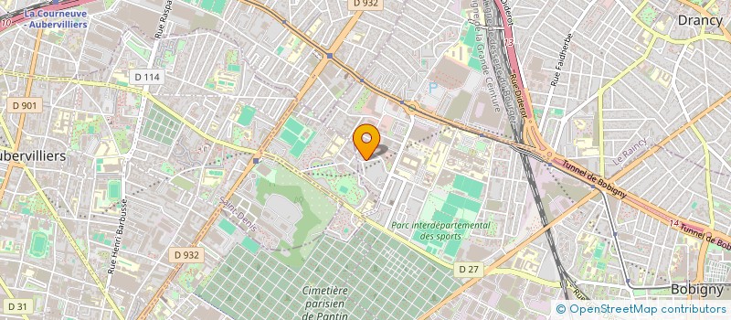 localisation de l'entreprise NDK ECHAFAUDAGE à BOBIGNY