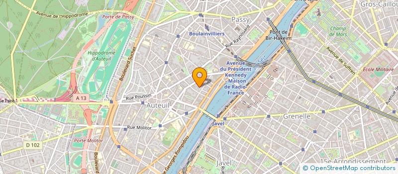 localisation de l'entreprise NDKR à PARIS