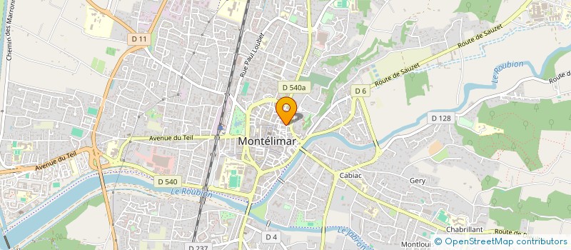 localisation de l'entreprise NDL à MONTELIMAR