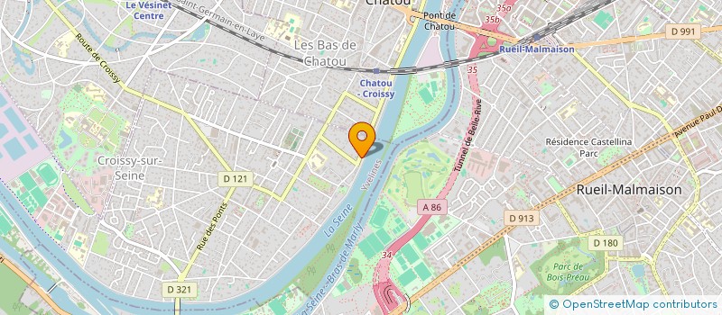 localisation de l'entreprise NDL INVEST à CROISSY-SUR-SEINE
