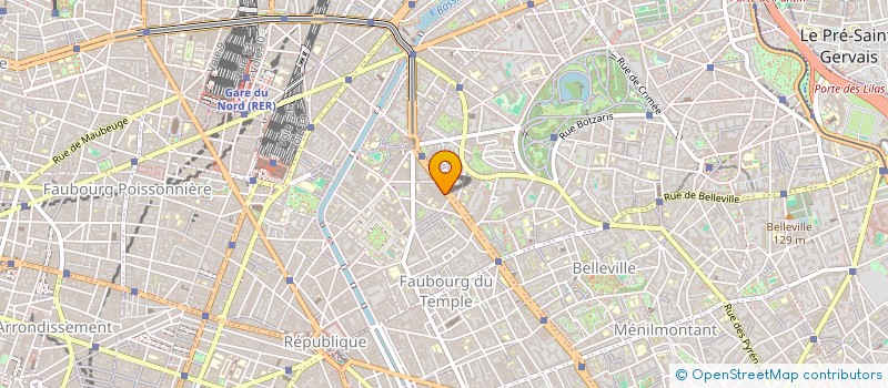 localisation de l'entreprise NDLA  PARIS