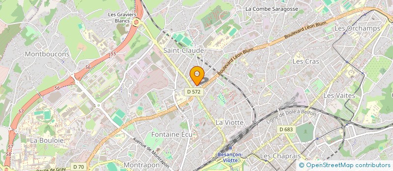 localisation de l'entreprise NDLAB S.A.S. à BESANCON