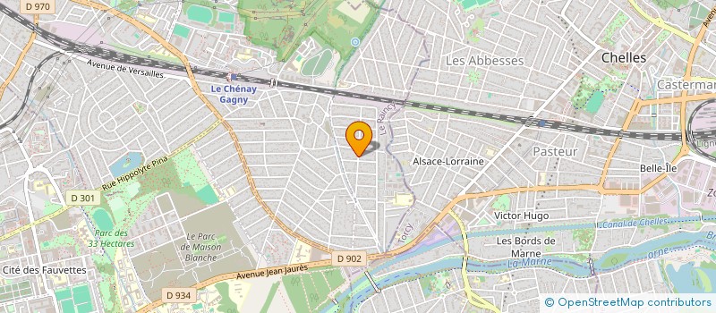 localisation de l'entreprise NDLC à GAGNY