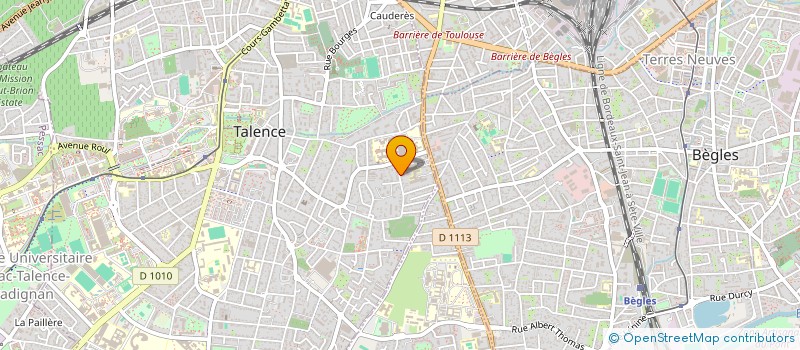 localisation de l'entreprise NDLC CONSEIL  TALENCE