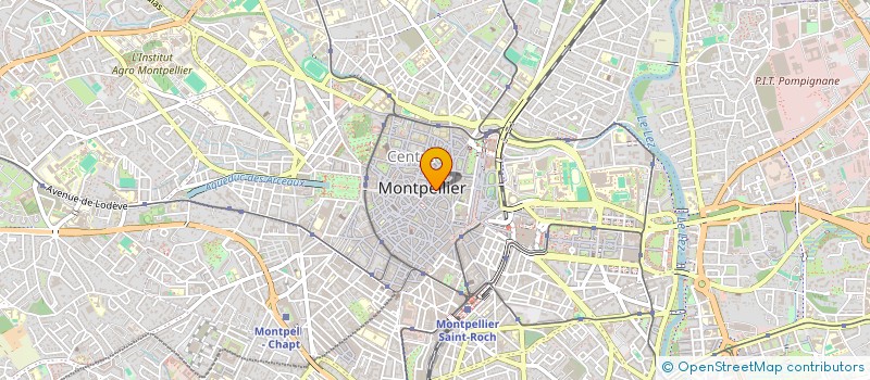 localisation de l'entreprise NDLE DES PYRAMIDES  MONTPELLIER