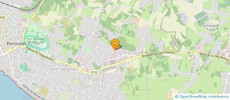 localisation de l'entreprise NDM  PORNICHET