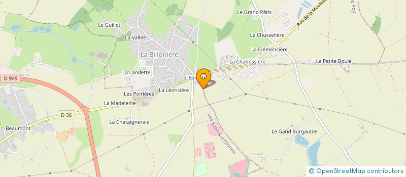 localisation de l'entreprise NDM HOLDING  TALMONT-SAINT-HILAIRE