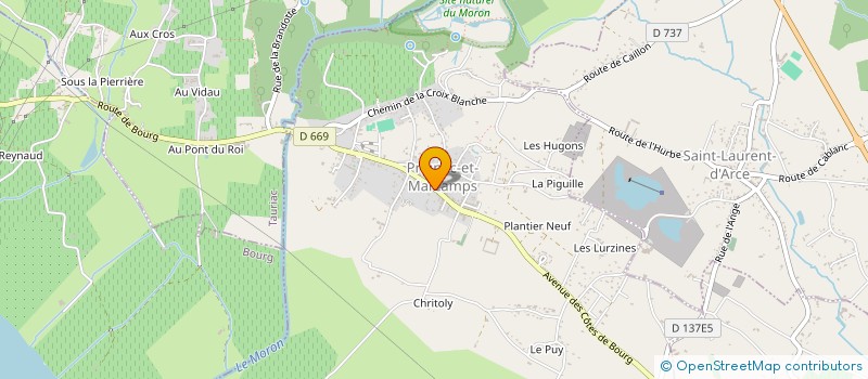 localisation de l'entreprise NDM HOLDING  TAURIAC