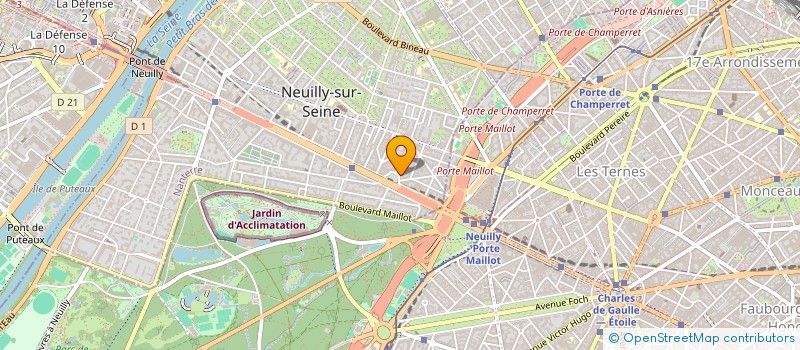 localisation de l'entreprise NDM PRODUCTION à NEUILLY-SUR-SEINE