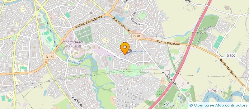 localisation de l'entreprise NDMCSG à CHOLET
