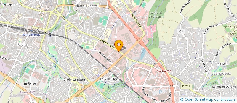 localisation de l'entreprise NDMML à SAINT-BRIEUC