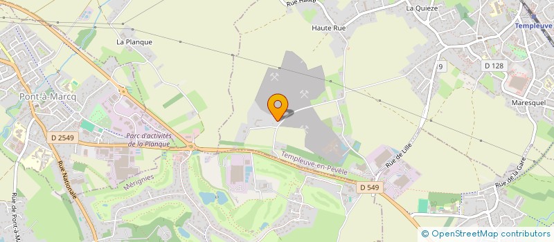 localisation de l'entreprise NDMO  TEMPLEUVE-EN-PEVELE