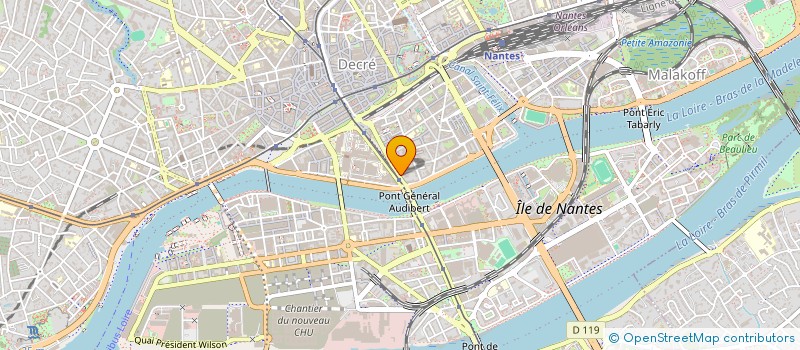localisation de l'entreprise NDMR à NANTES