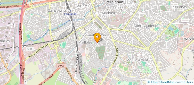 localisation de l'entreprise NDN CLEAN  PERPIGNAN