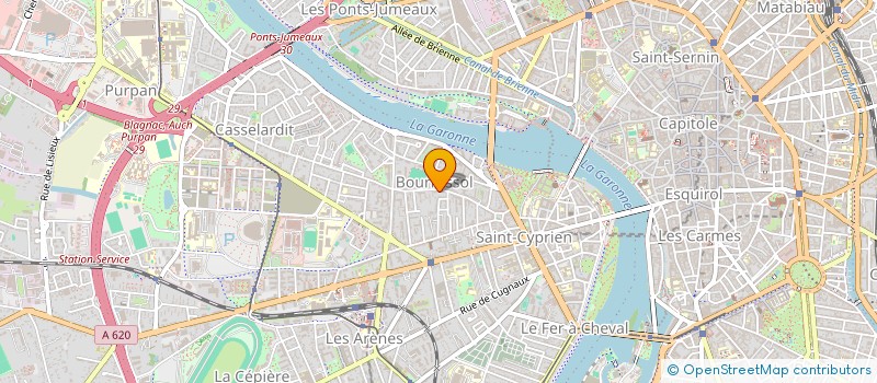 localisation de l'entreprise NDOLOUR à TOULOUSE